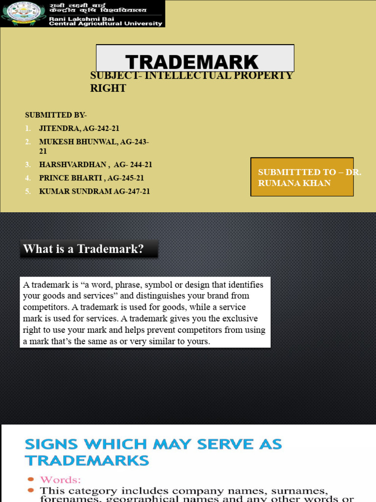 Trademark PDF