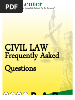 SSC - Recoletos - Civil Law - Faqs