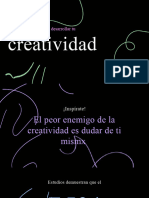 Presentacion Creatividad Divertida Negro