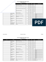 Updated Time Table