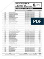 Candidatos Inscritos X Local de Provas