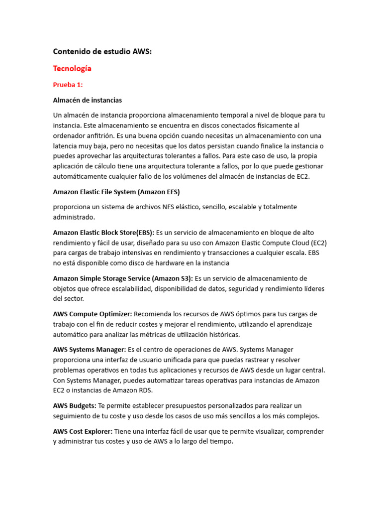 Prácticas Recomendadas en AWS | PDF | Servicios web de Amazon ...