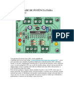 Unidade de Potência para Motores DC