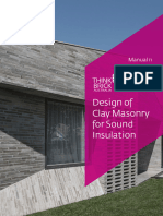 Tb-Manual 11-Design Clay Masonry Sounds Insulation