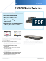 Cambium Networks Data Sheet Cnmatrix EX1000 Series