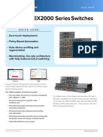 Cambium Networks Data Sheet Cnmatrix EX2000 Series Switches