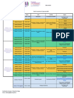 Calendario G2 Semipresencial 28a Emisión