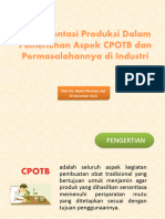 Makalah-Implementasi Produksi Dalam Pemenuhan Aspek CPOTB Dan Permasalahannya Di Industri-PT. Deltomed Lab.