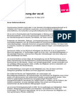 Grundsatzerklaerung Der Ver - Di Vom 18. Maerz 2010 1