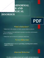 Psychological Disorders 2