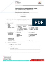 Formulir laporan keselamatan pasien