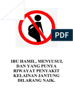 Larangan Ibu Hamil