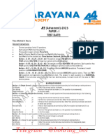 Narayana (Adv Level) - p1 & p2 Assignment - 2