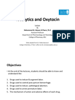 L4) Tocolytics and Oxytocin