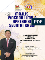 Buku Program Wacana Ilmu & Apresiasi Seuntai Kasih