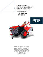 Proposal Permohonan Traktor