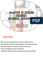 Lecture 3 (Overview of Nursing Theories)