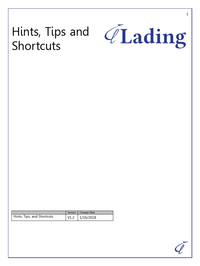WiseCloud User Guide: Tips & Shortcuts | PDF | Password | Login