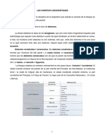 Varietats Geogràfiques 3r ESO