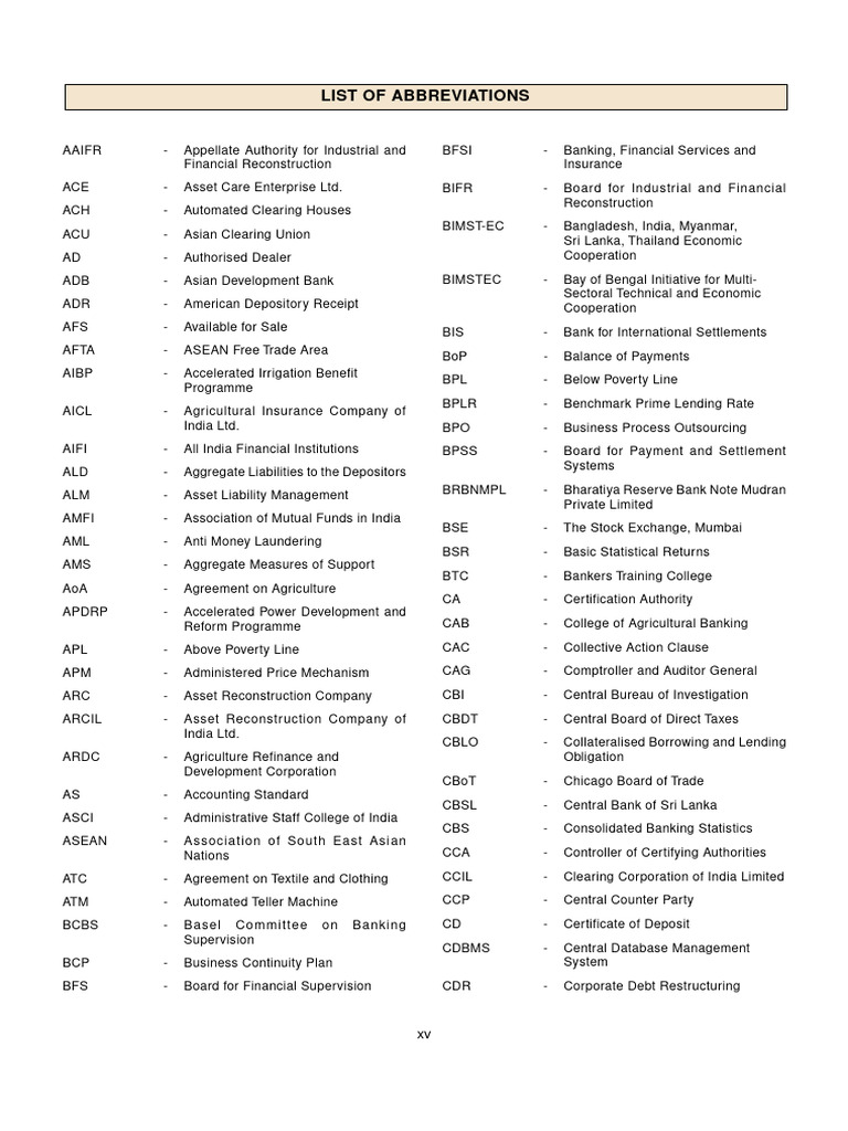 Full Form | PDF | Foreign Exchange Market | Banks