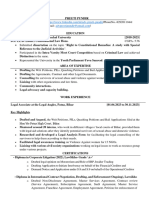 Preeti Pundir CV Resume