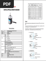 Photoelectric Incremental Rotary Encoder