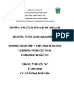 PORTAFOLIO DE EVIDENCIA - Salma - Lizeth - Arelllano 2°