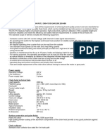 Tehnical Description Electropalan 2000kg