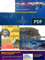 Kuliah Umum - Sedimentologi Batuan Karbonat - Asproditegi - 2021