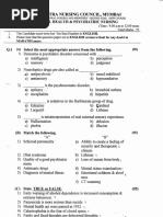 Mental Health - Psychiatric Nursing June 2008