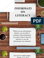 Lesson 3 Information Literacy