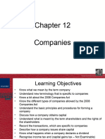 Audio Chapter 12 - Companies PART A