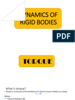 Module 7 - DYNAMICS OF of Rigid Bodiess