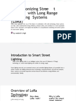 Revolutionizing Street Lighting With Long Range Monitoring Systems LoRa