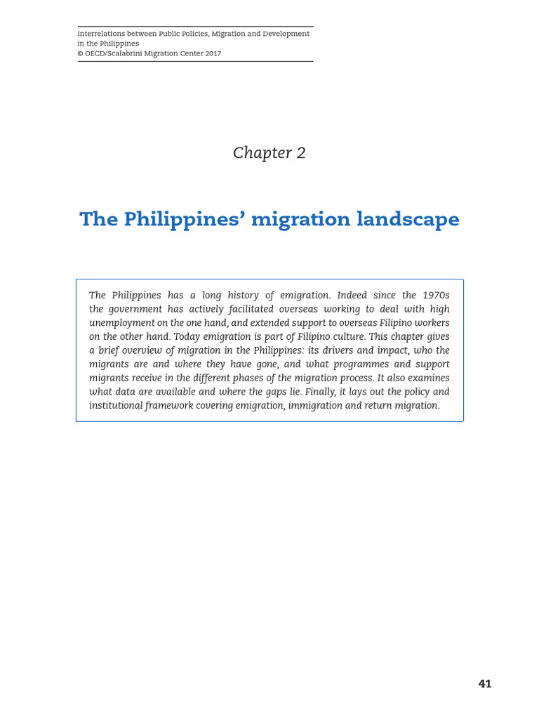 Philippine Migration Dynamics | PDF | Human Migration | Remittance