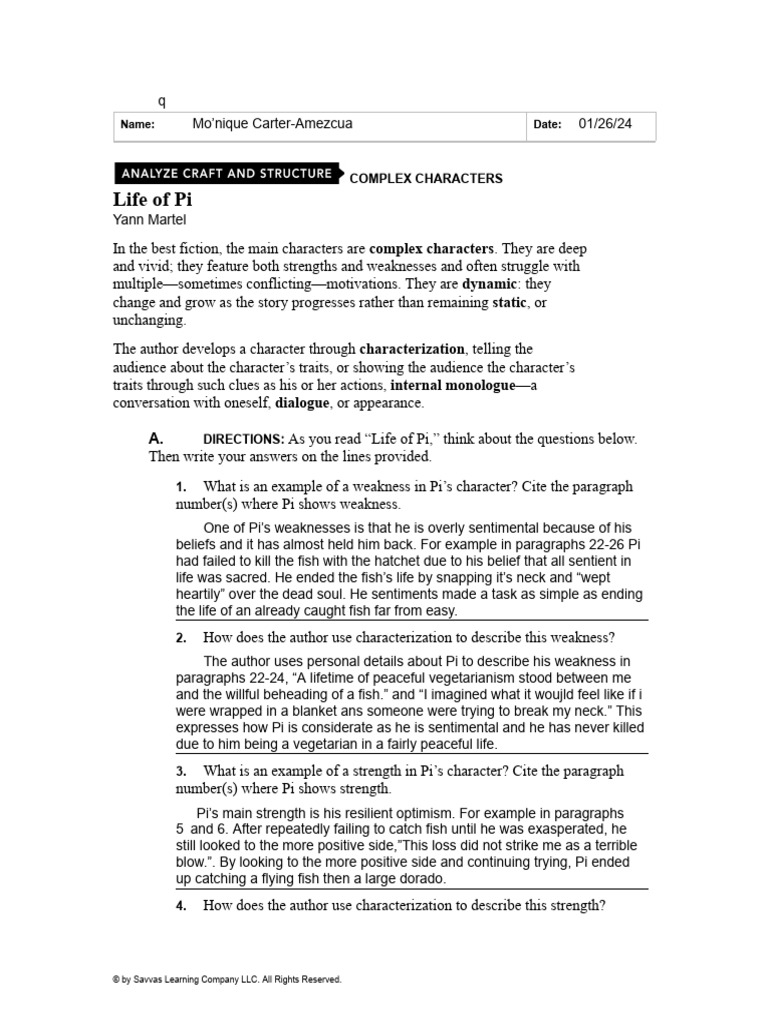 Analyze Craft and Structure_ Complex Characters PDF