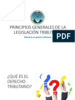 Principios Generales de La Legislacion Tributaria