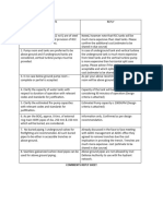 Comments Reply Sheet