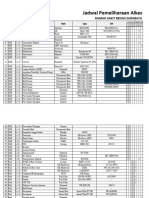 Jadwal Pemeliharaan Alkes Tahun 2016