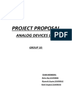 Project Proposal: Analog Devices Lab