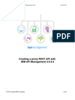 Creating A Proxy REST API With IBM API Management 4.0.0.0