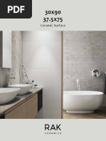 RAK Ceramics 2023 Product Catalogue | PDF | Adhesive | Tile
