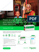 Homaya Pro Inverter MPPT WiFi Flyer