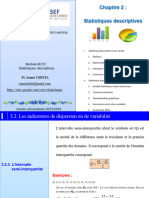 Cours Statistiques Descriptives 6 Pr. Chtita