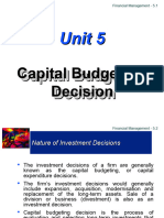 Capital Budgeting