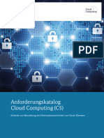 Anforderungskatalog-Cloud Computing
