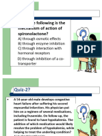 Diuretics MCQ 3