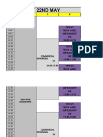 Summer Show Timetable 2023