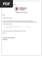 NYSC Final Clearance Letter Sample | PDF
