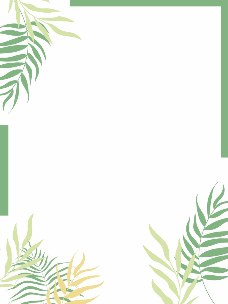Green Page Border Template | PDF